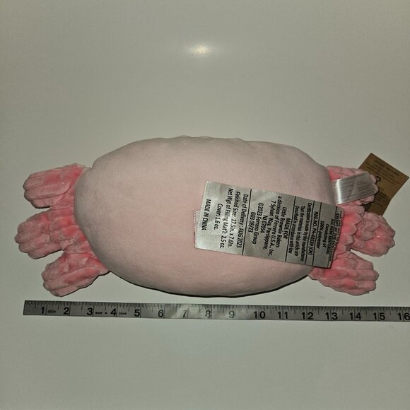 Pink Winking Axolotl Plush Pillow Toy Decor Own Your Magic Little Brownie OYM - Picture 10 of 10